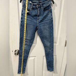 American Eagle Outfitters High Rise Blue Jeans